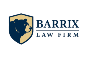 Barrix Law Firm - Official Bear and Shield Logo